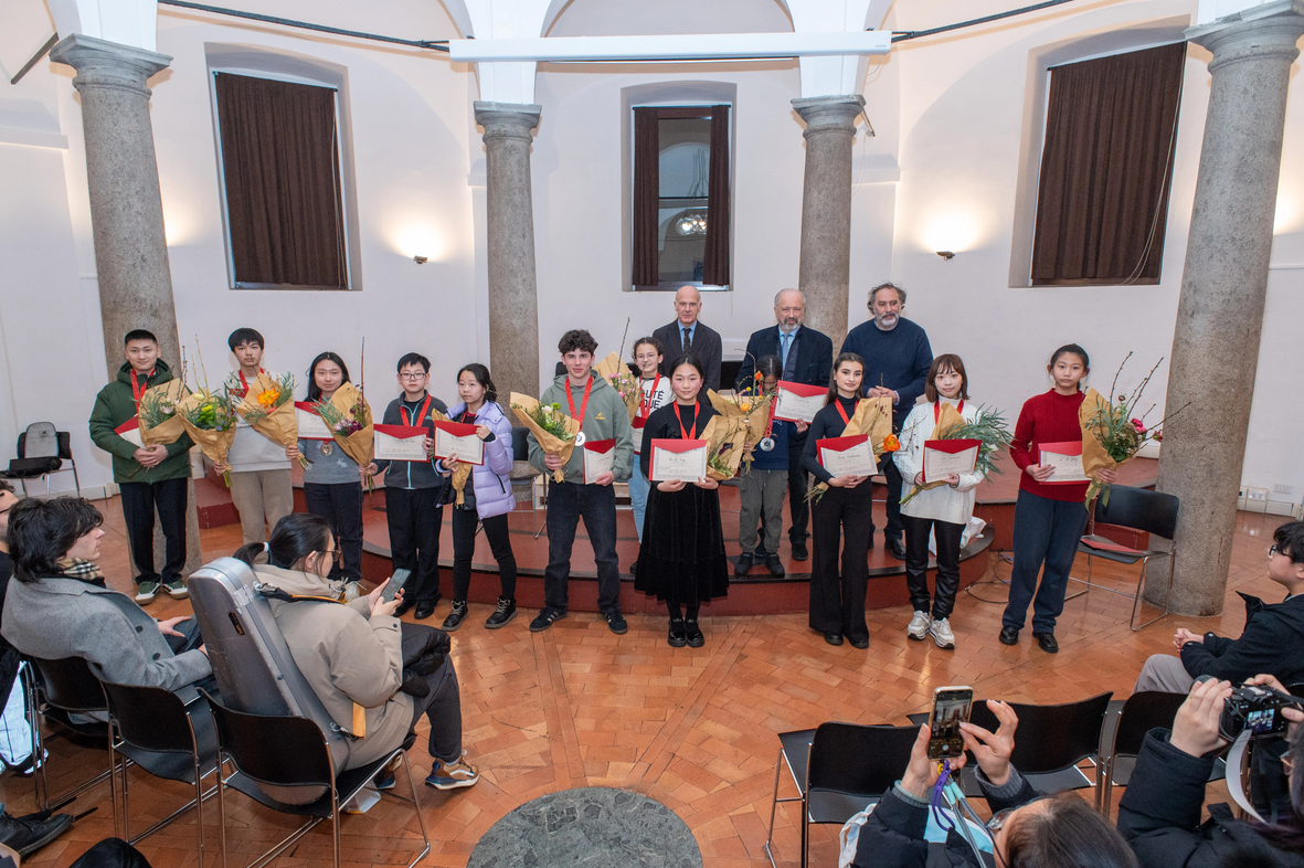 Winners for the violin and viola category